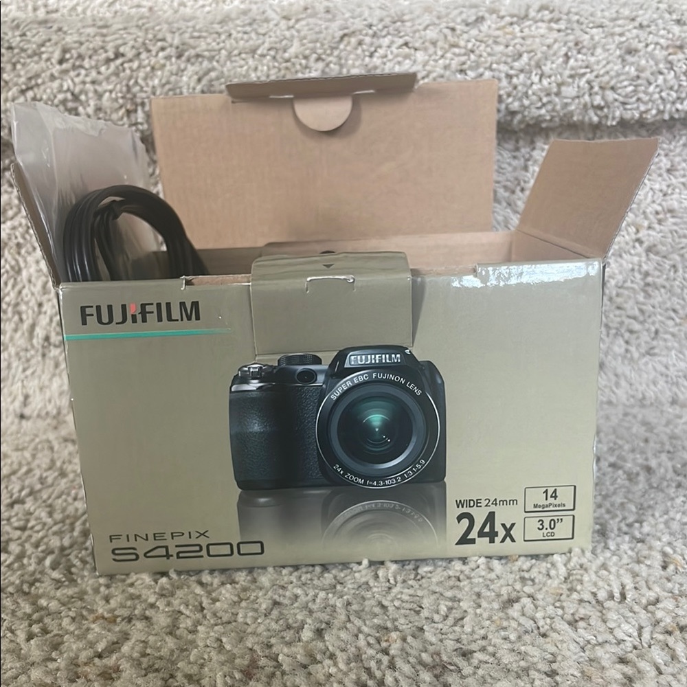 Fujifilm Black Digital Camera with 24x Zoom